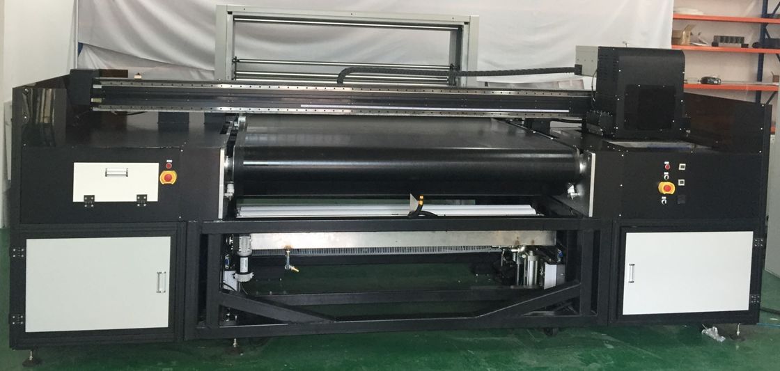 Rioch Gen5 Flatbed High Speed Digital Textile Printing Machine With Belt 120m2 Per Hour